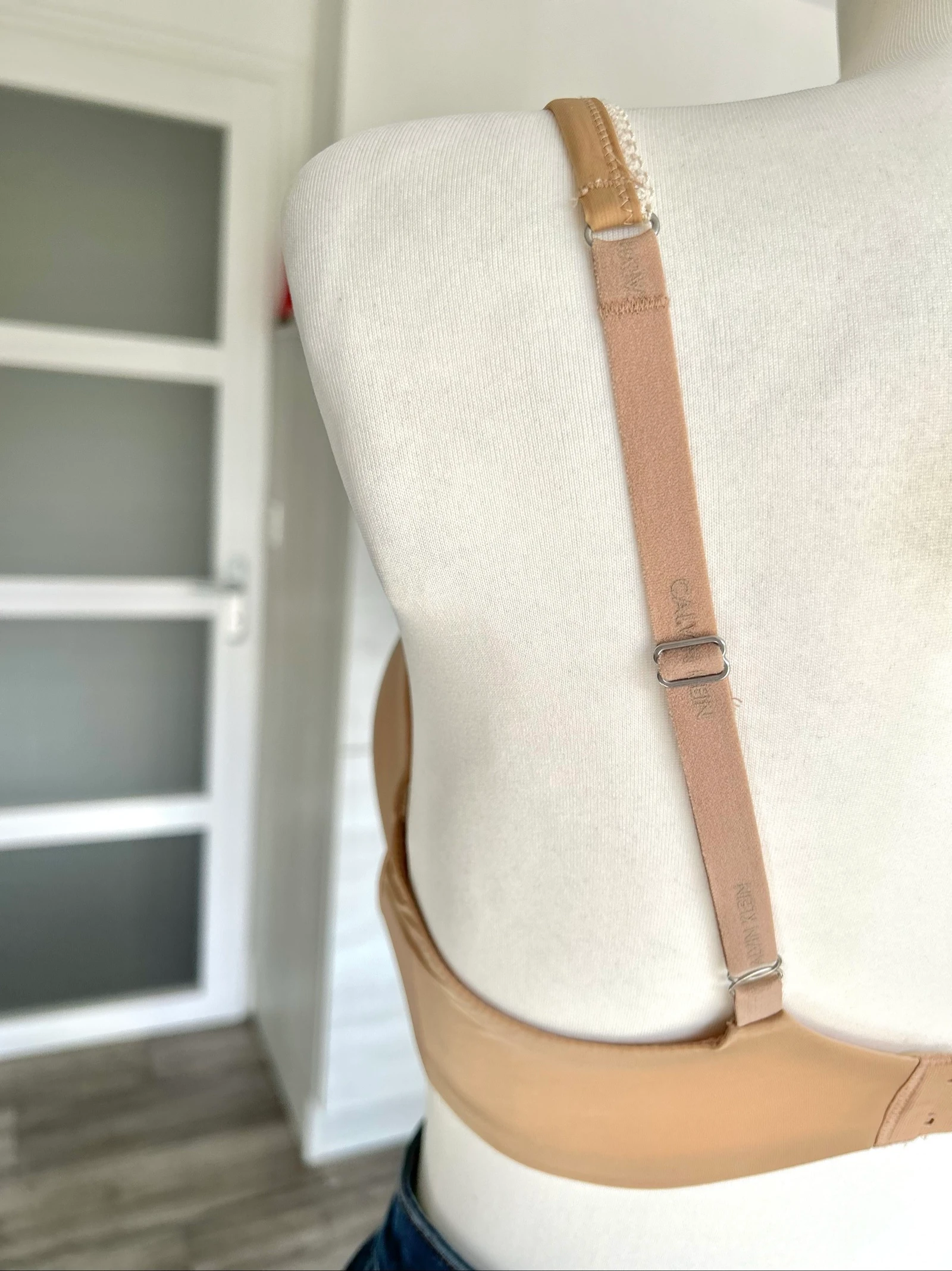 Sutiã de nylon com aro bege 95C Calvin Klein – photo 9